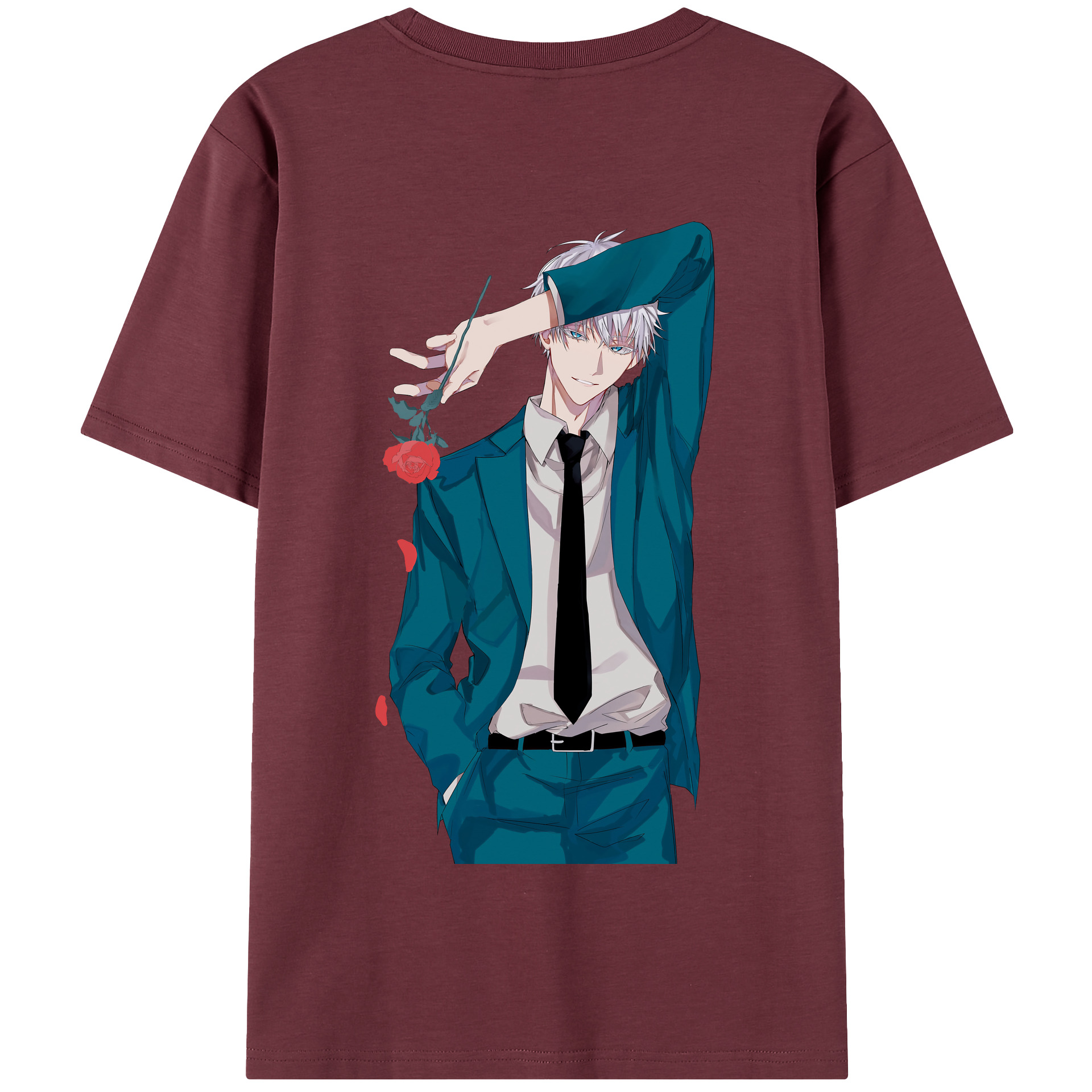 （画像用） 呪術廻戦 Jujutsu Kaisen 綿100％半袖Tシャツ（背面プリント）